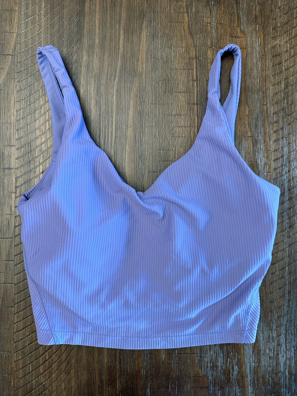 Old Navy Ribbed Bralette - Lavender Purple